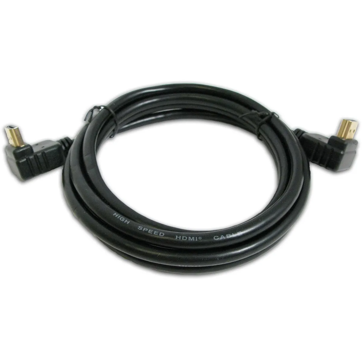 6 Ft. High-Speed HDMI V1.4 Cable With Ethernet - Right Angle To Right ...